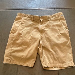 Vans dark green khaki shorts. 38” 9” inseam.